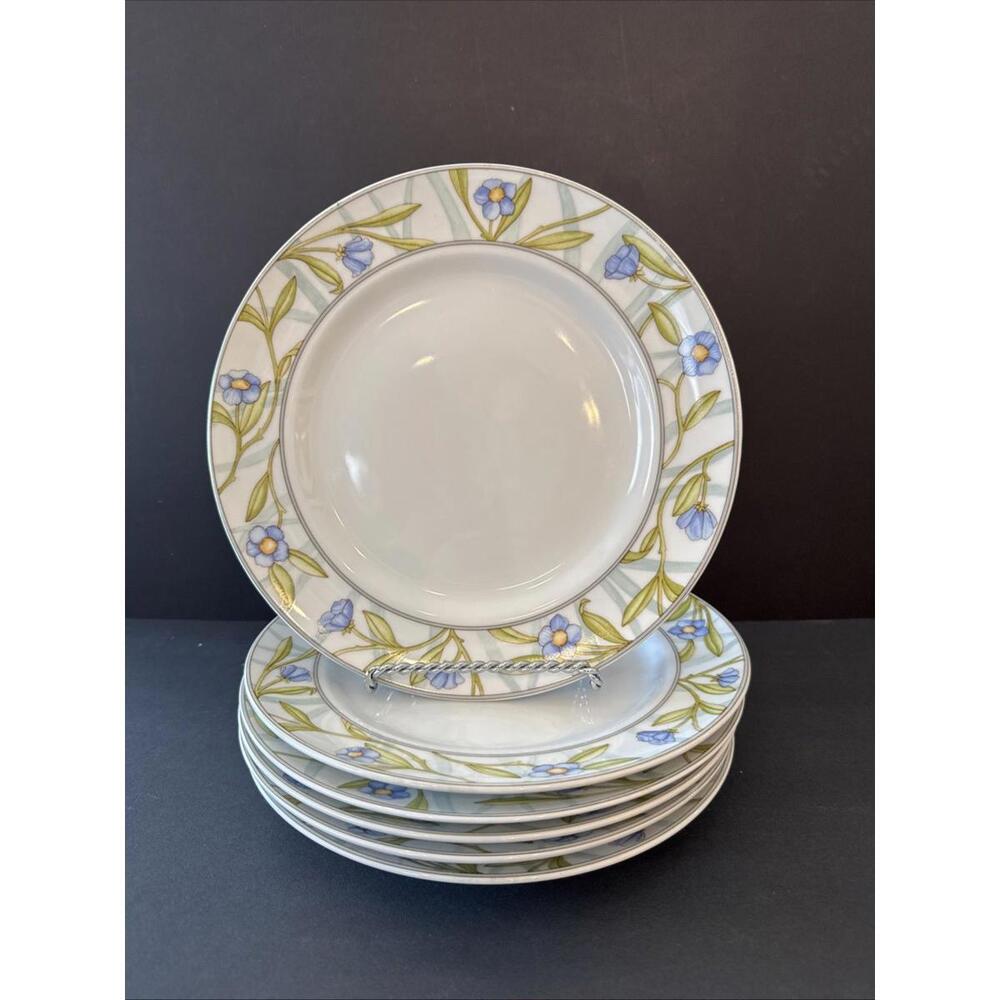 (6) Dansk ALSACE PATTERN Salad Plates 9.25” Wide